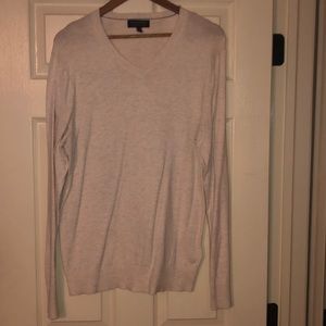 Men’s Banana Republic Cream V Neck Sweater